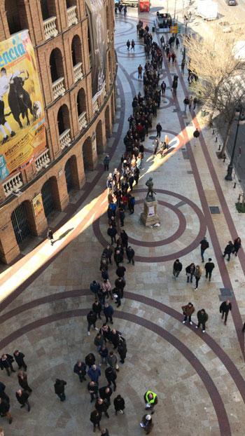 FERIAS : SUCCÈS AUX GUICHETS DES ARÈNES DE VALENCIA