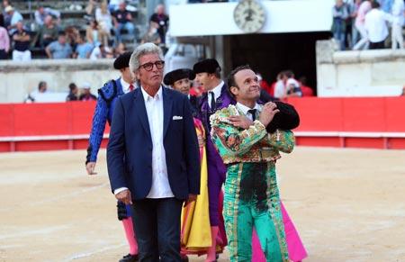 FERIA DES VENDANGES : TRIOMPHE EN SOLITAIRE D’ANTONIO FERRERA, QUI GRACIE LE TORO « GAMUS », DE ROBERT MARGÉ