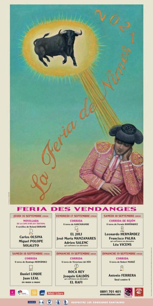 FERIA DES VENDANGES : QUATRE JOURS DE TOROS AUX ARÈNES DE NÎMES