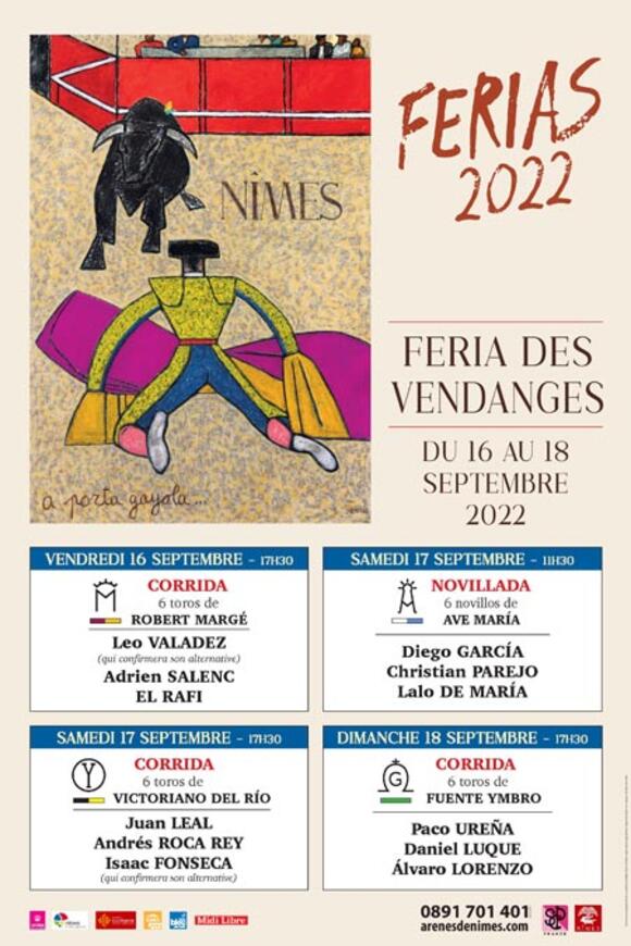 CARTELS DE LA FERIA DES VENDANGES : DEMANDEZ LE PROGRAMME !