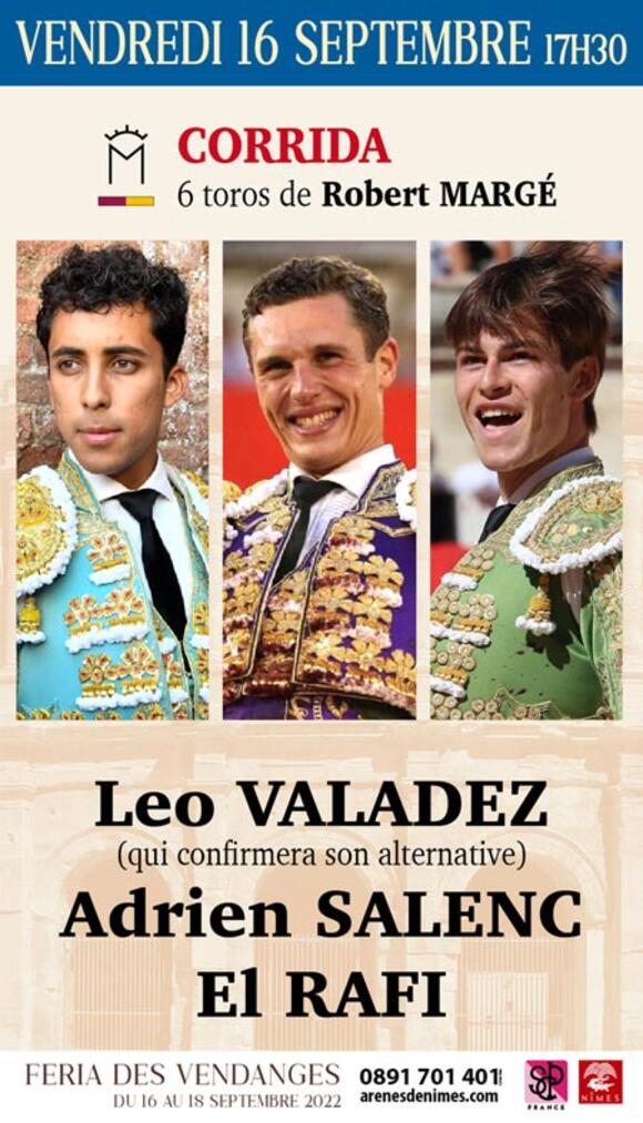 LA CORRIDA DE VENDREDI : TOROS DE CARACTÈRE POUR TOREROS DE TEMPÉRAMENT