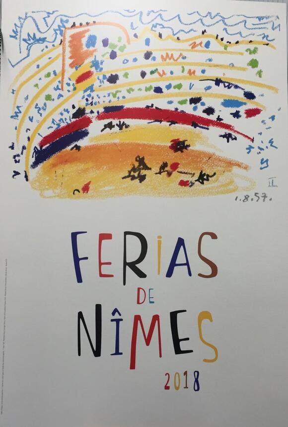 L'AFFICHE DES FERIAS DE NÎMES 2018