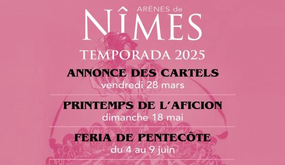 Le calendrier de la temporada nîmoise