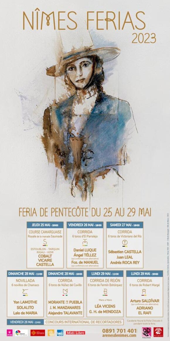 FERIA DE PENTECÔTE 2023 : LES CARTELS DÉVOILÉS EN MAIRIE