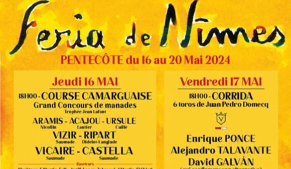 FERIA DE PENTECÔTE : DEMANDEZ LE PROGRAMME OFFICIEL !