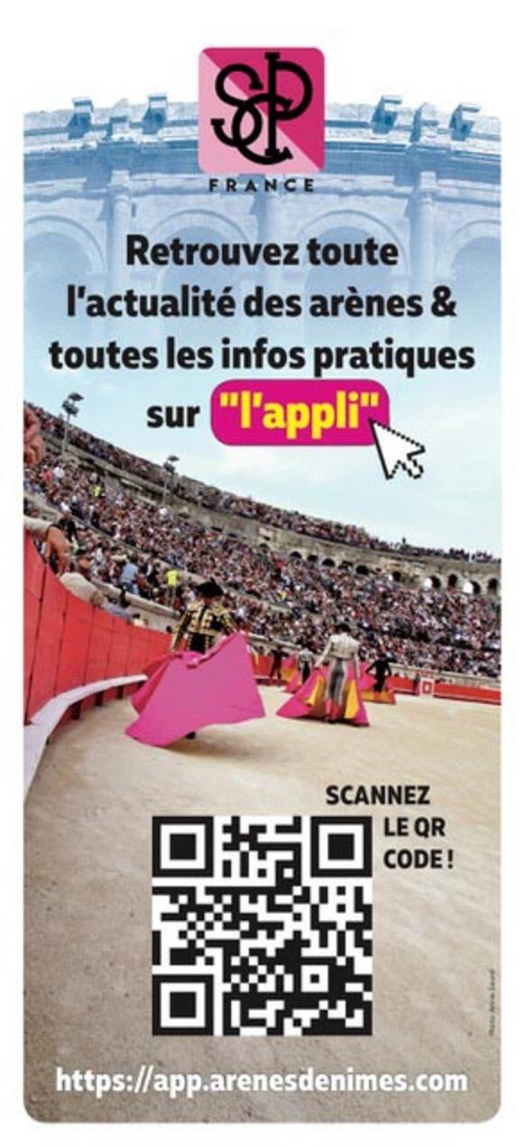 ARÈNES DE NÎMES : TOUTE L’ACTUALITÉ SUR L’APPLI SCP FRANCE